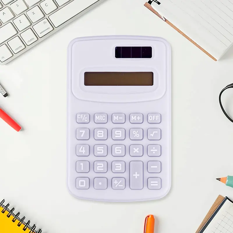 Calculadora Básica Color Blanco 2