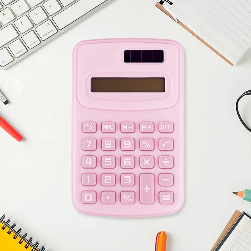Calculadora Básica Color Rosa 2