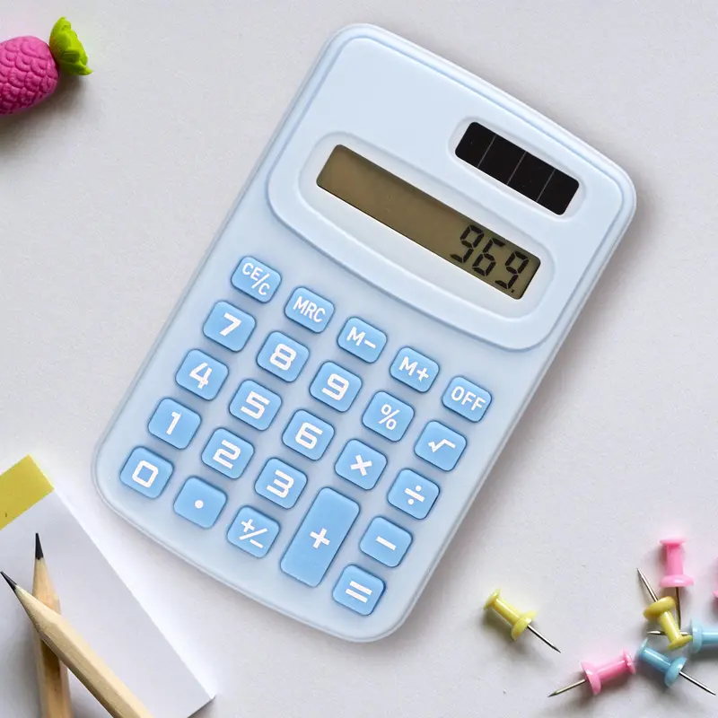 Calculadora Básica Studentz, Color Azul 2