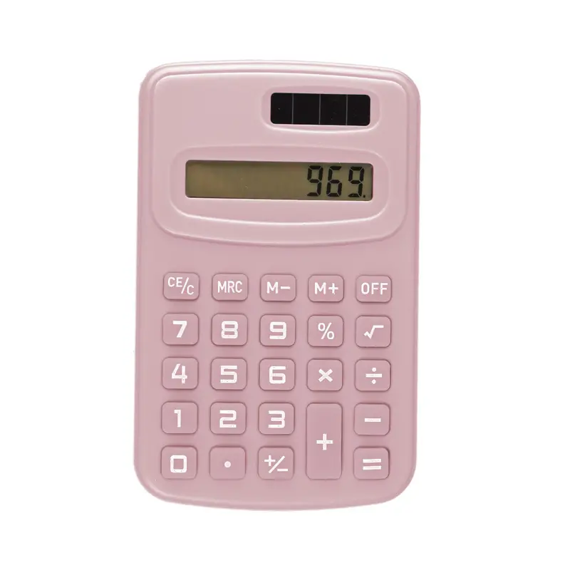 Calculadora Básica Studentz, Color Rosa 2