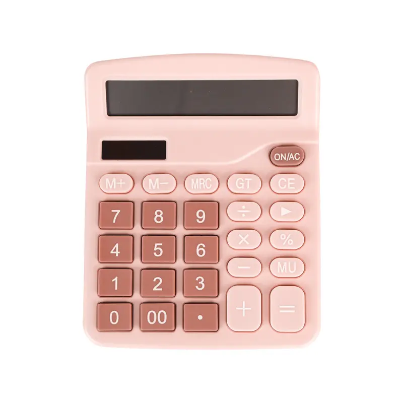 Calculadora De Escritorio Rosa Pastel 1