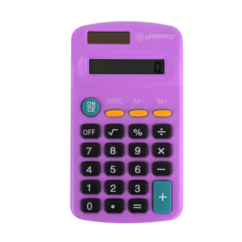 Calculadora Digital Color Morado 1