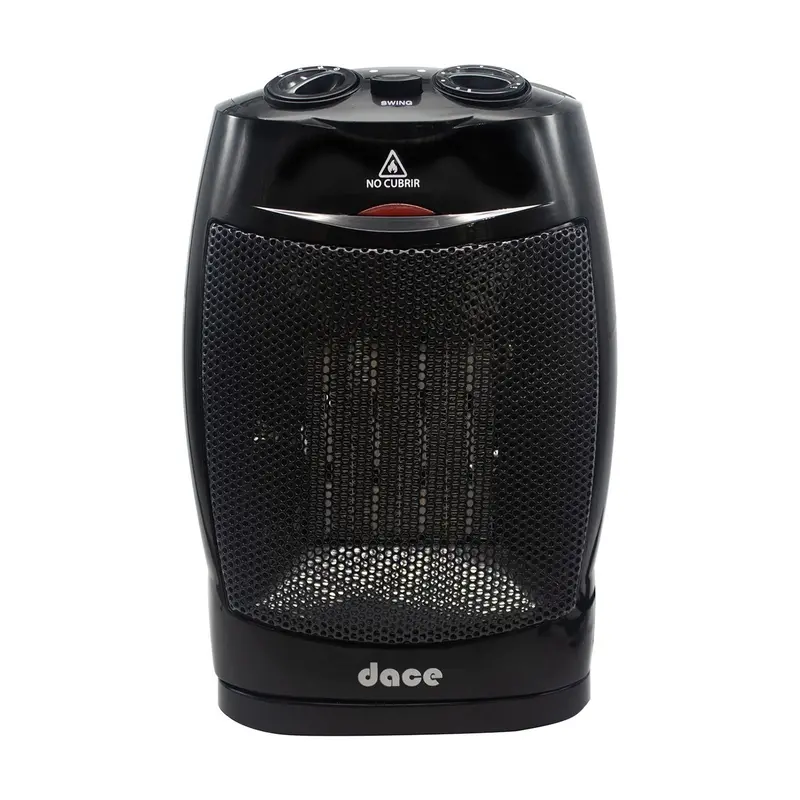 Calefactor Cerámico Portátil Dace 2 En 1 Negro Caemcmo3 1