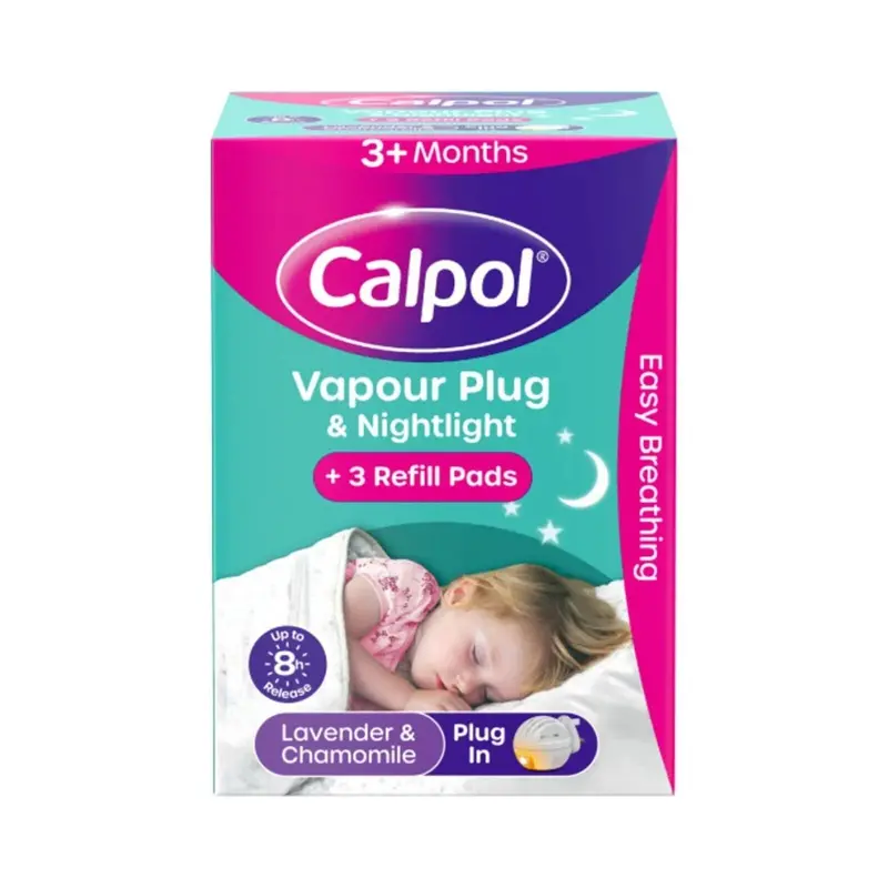 Calpol Vapour Plug Refill Pads Lavender & Chamomile 3 Pcs 1