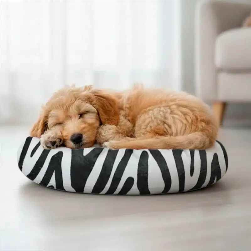 Cama Para Mascota, Animal Print, Zebra 1