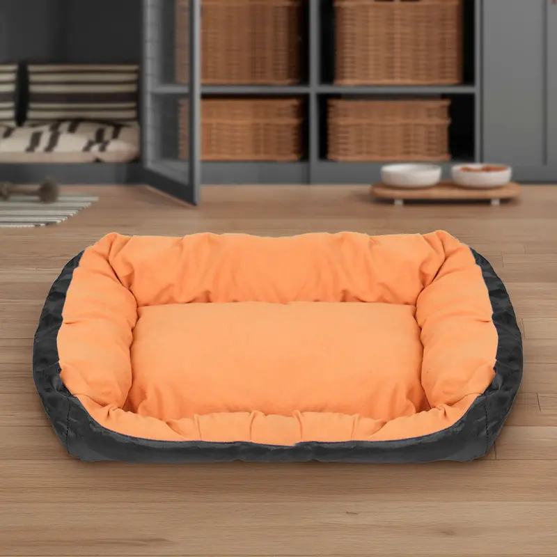 Cama Para Mascota, Color Mostaza, 43X32 Cm 2