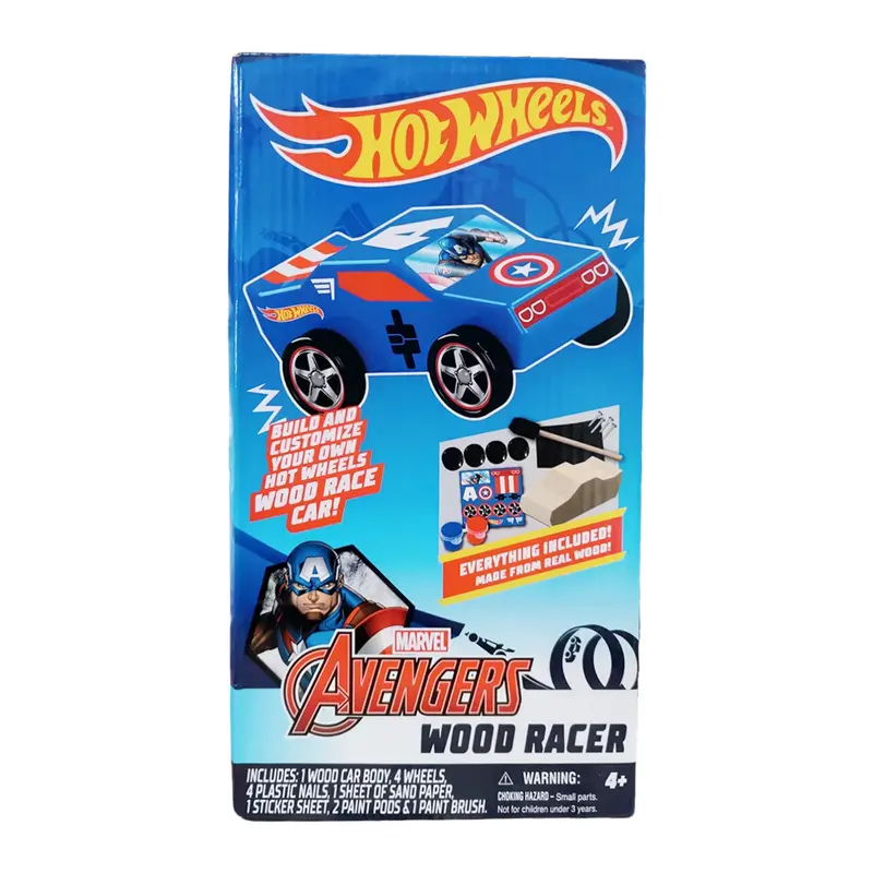 Camión Con Diseño De Capitán América, Monster Truck, Hot Wheels 1