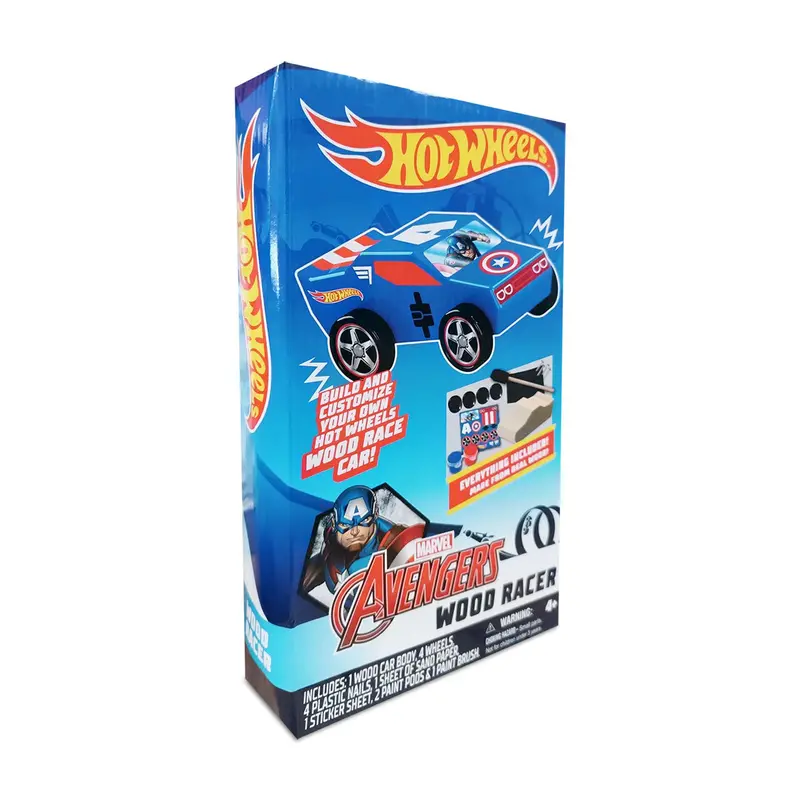 Camión Con Diseño De Capitán América, Monster Truck, Hot Wheels 2