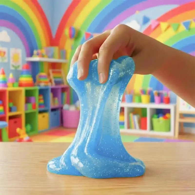 Cara, Slime, Color Azul, 300 Gr 1