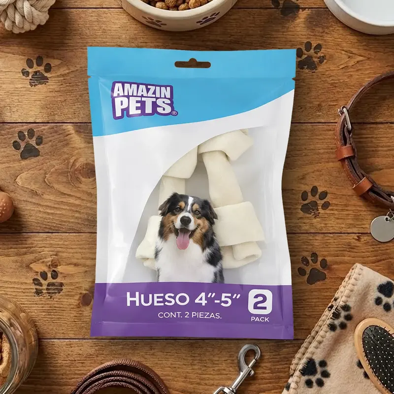 Carnaza Huesito Para Mascota, 2 Pzas 1
