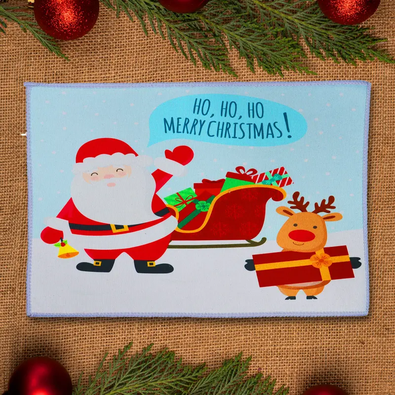 Carpeta Navideña, Santa, 40X60 Cm 2