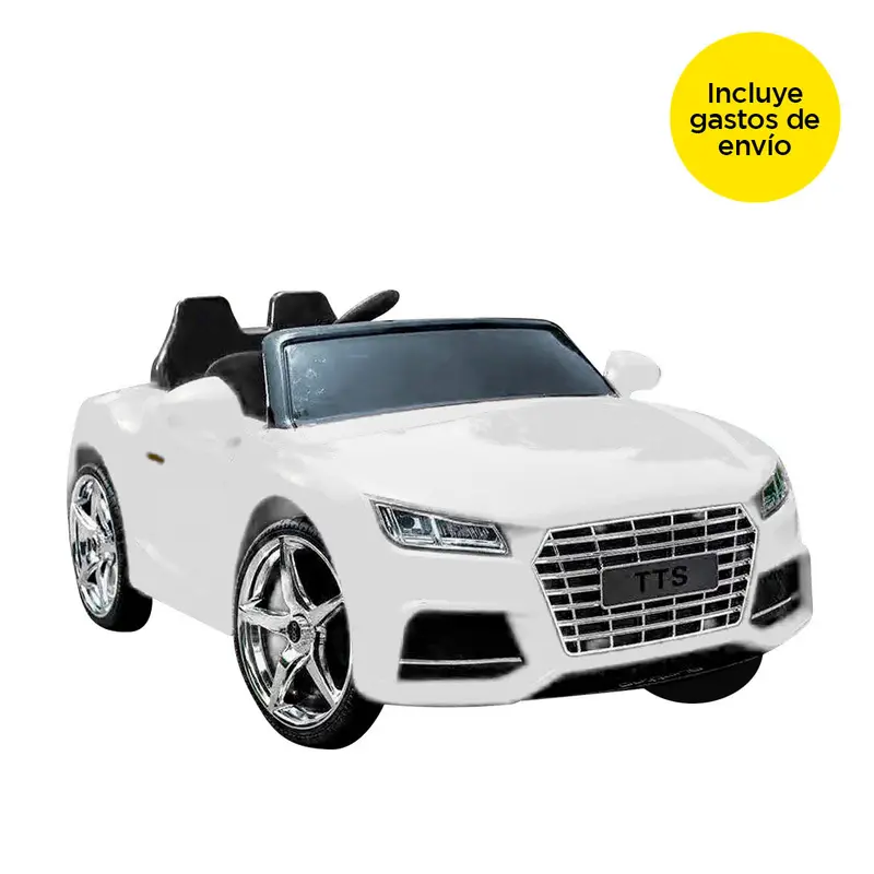 Carrito Elã©Ctrico Deportivo Tts Color Blanco  Para Niã±Os 1