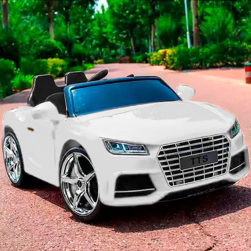 Carrito Elã©Ctrico Deportivo Tts Color Blanco Para Niã±Os 2