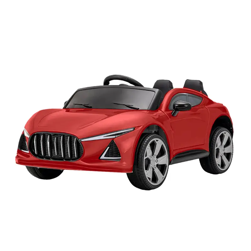 Carrito Eléctrico Deportivo Color Rojo Para Niños 2