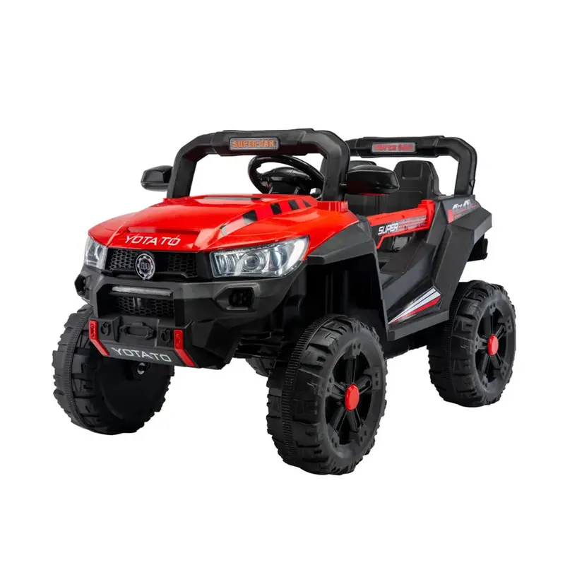 Carrito Eléctrico Para Niños, Color Rojo 2