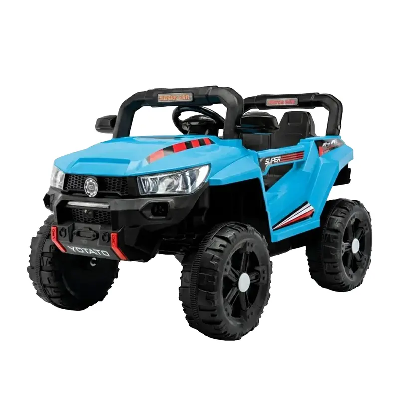 Carrito Montable Para Niños, 2 Plazas, Color Azul 2