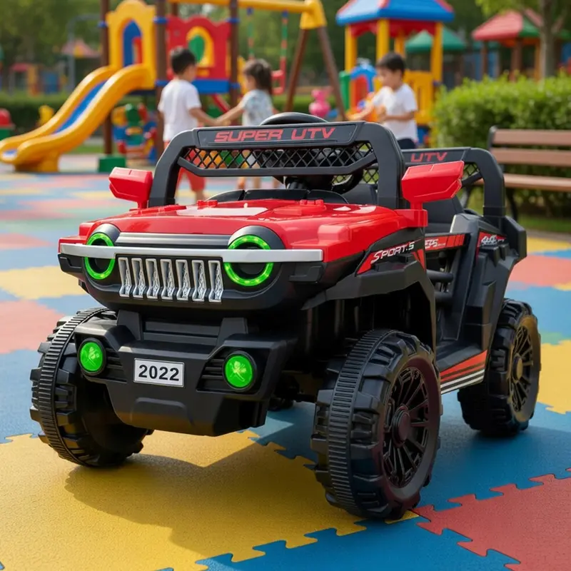 Carrito Montable Para Niños, Jeep, Color Rojo 1