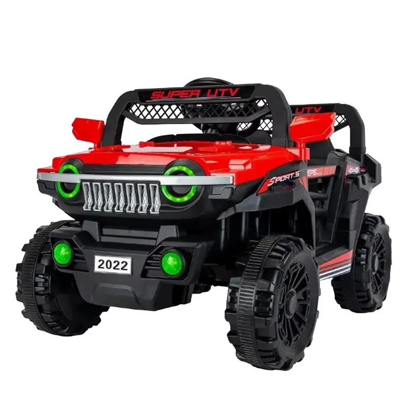 Carrito Montable Para Niños, Jeep, Color Rojo 2