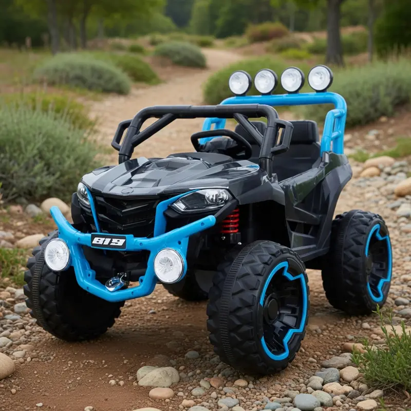 Carrito Montable Para Niños, Razer, Color Negro 1