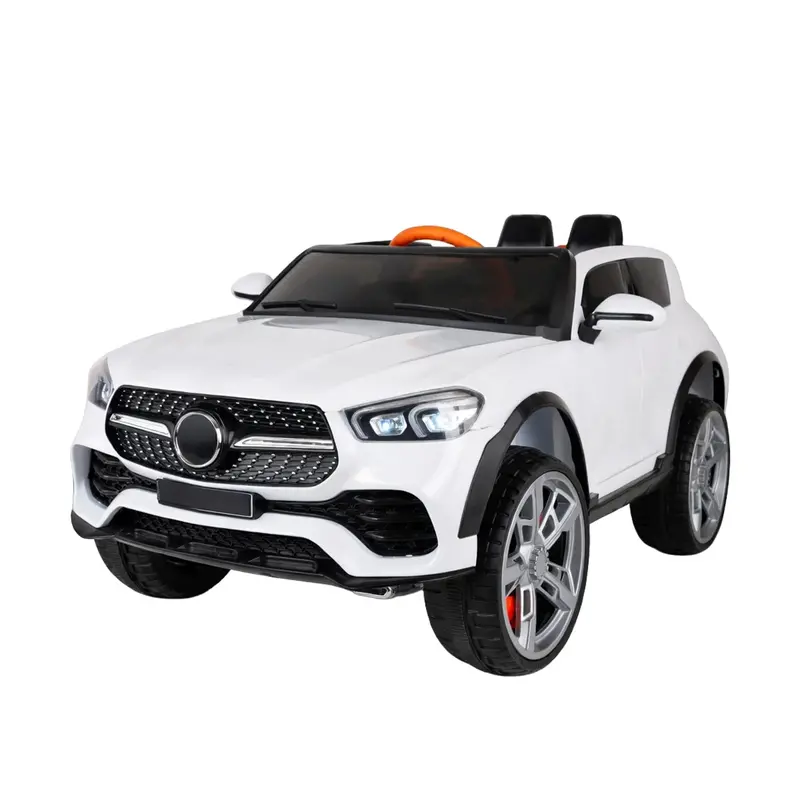 Carrito Montable Para Niños, Tipo Mercedes, Color Blanco 2