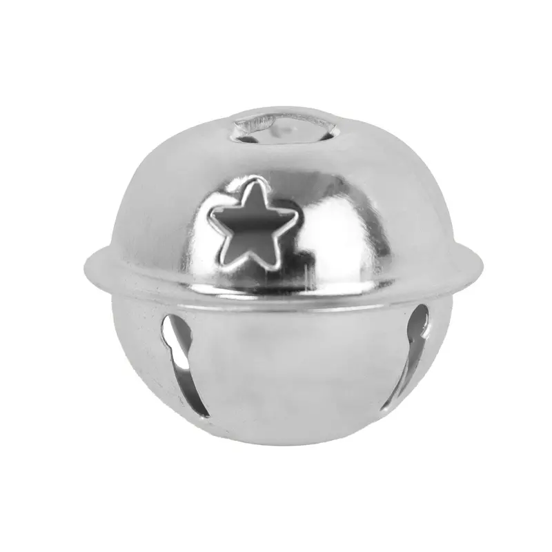 Cascabeles Navideños, Color Plata, 9 Pzas 2