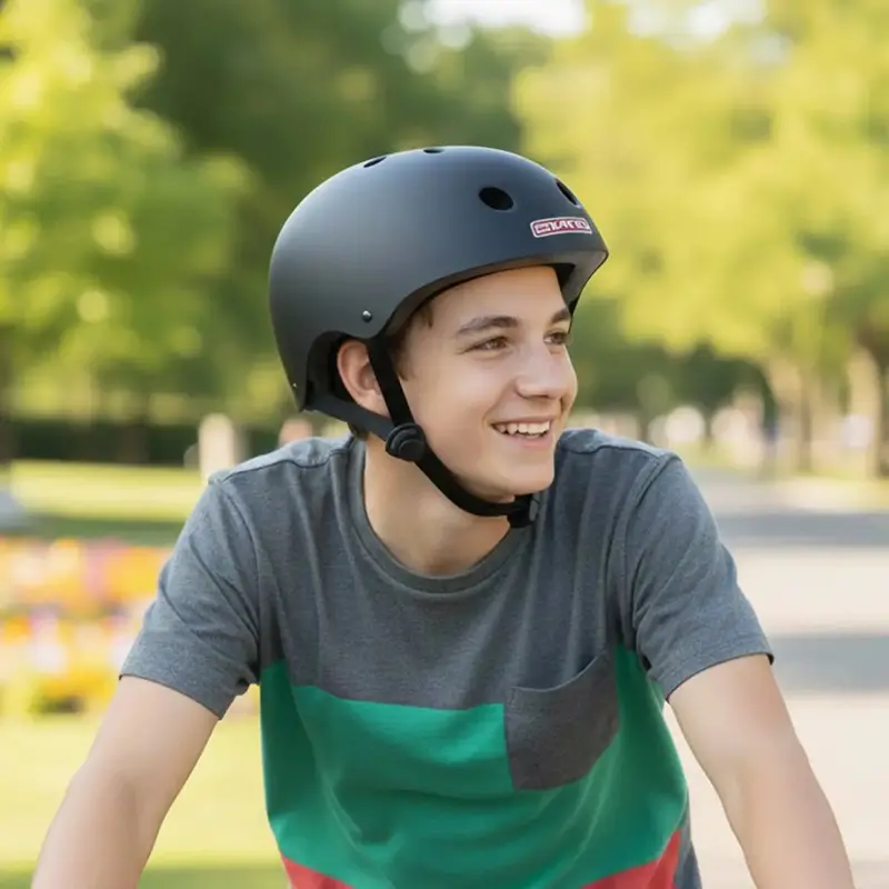 Casco De Protección, Color Negro 1