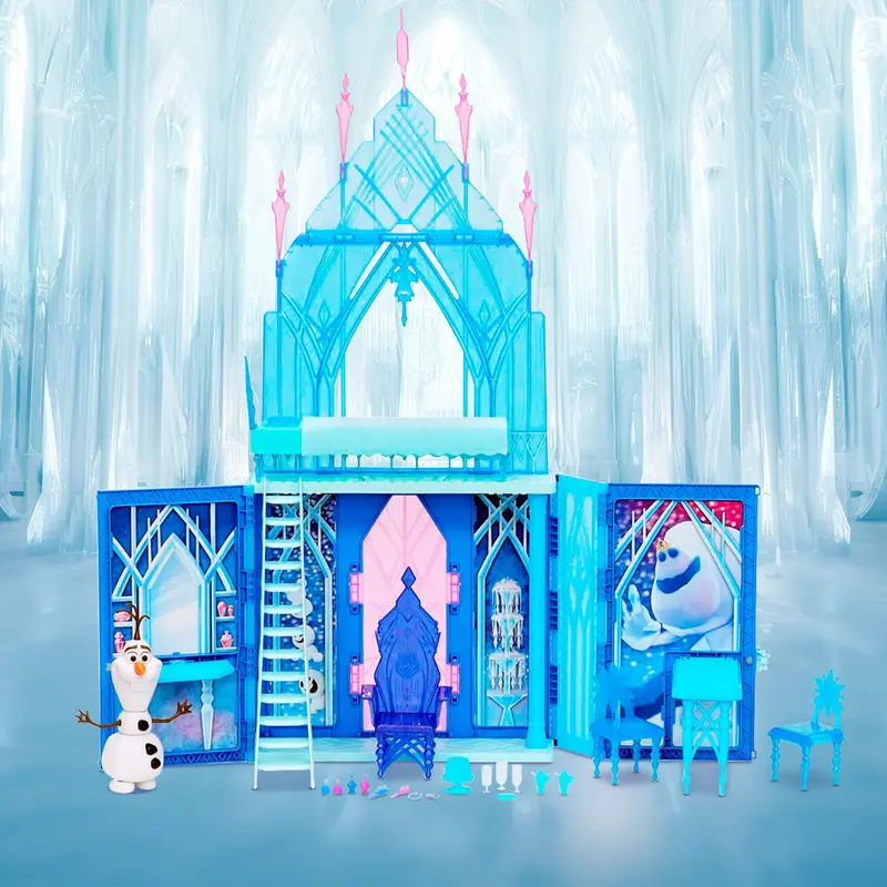 Castillo De Elsa, Frozen Disney's 2 Elsa's Fold And Go 1