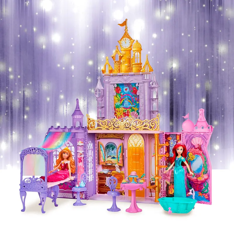 Castillo Plegable Fold 'N Go Celebration Para Muñecas, Hasbro Disney Princess 1