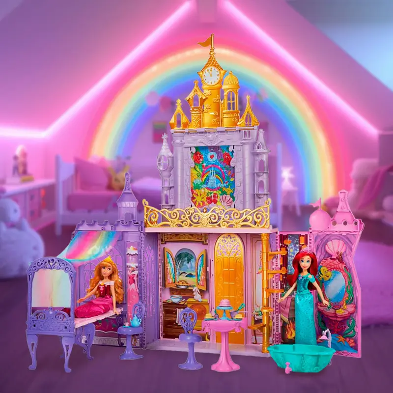 Castillo Plegable Fold 'N Go Celebration Para Muñecas, Hasbro Disney Princess 2