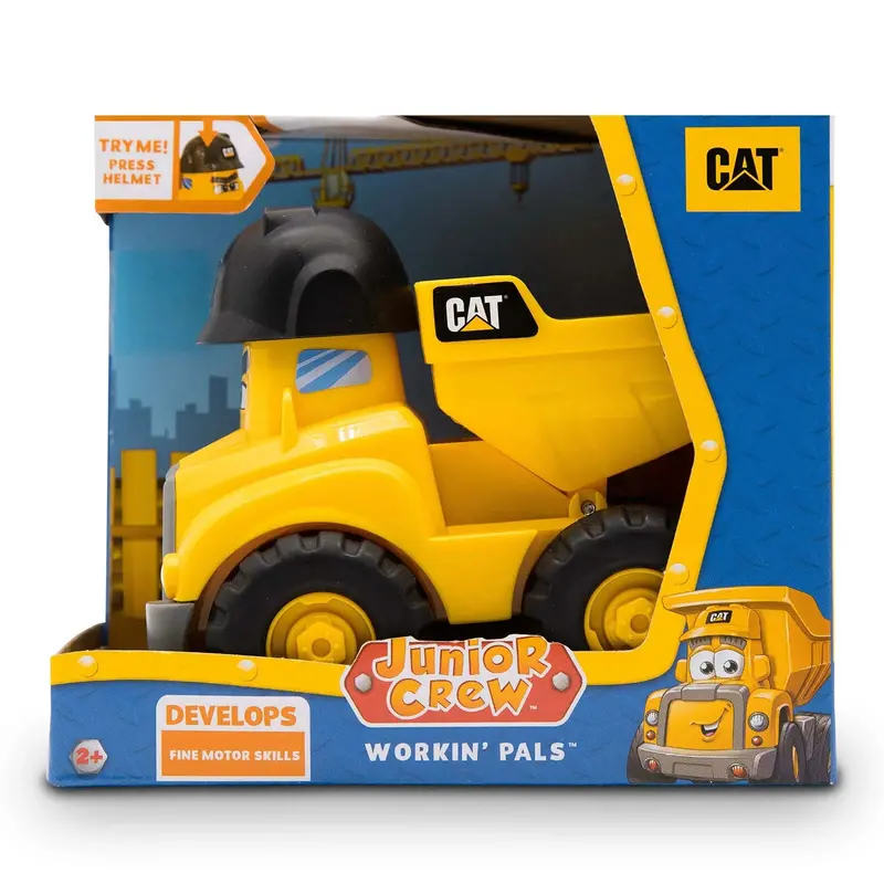 Cat Junior Crew Workin' Pals Assorted 1