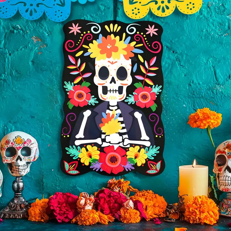 Catrín, Decoración De Papel, Día De Muertos 1
