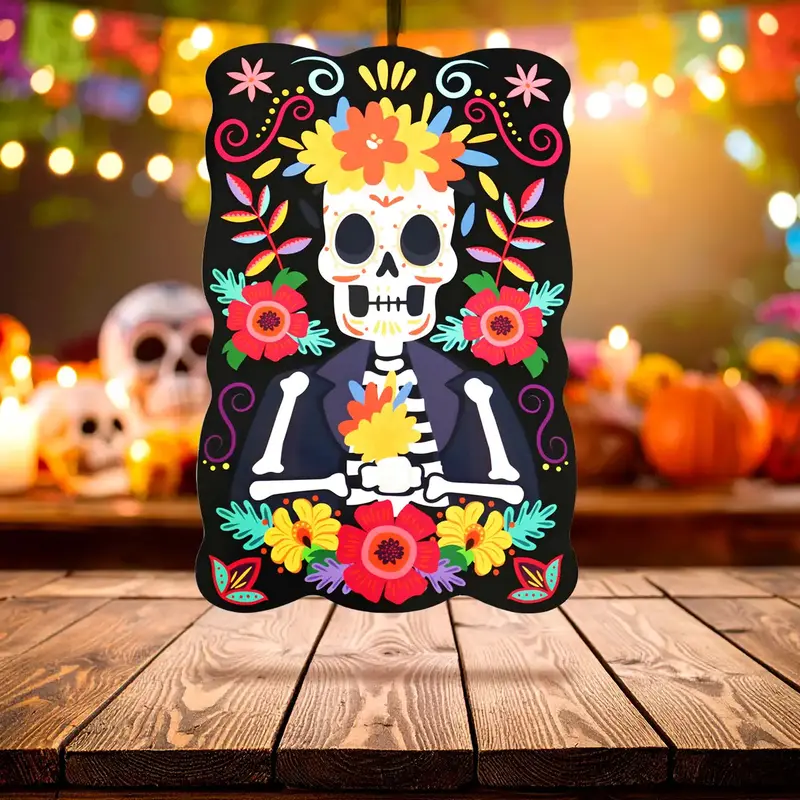 Catrín, Decoración De Papel, Día De Muertos 2