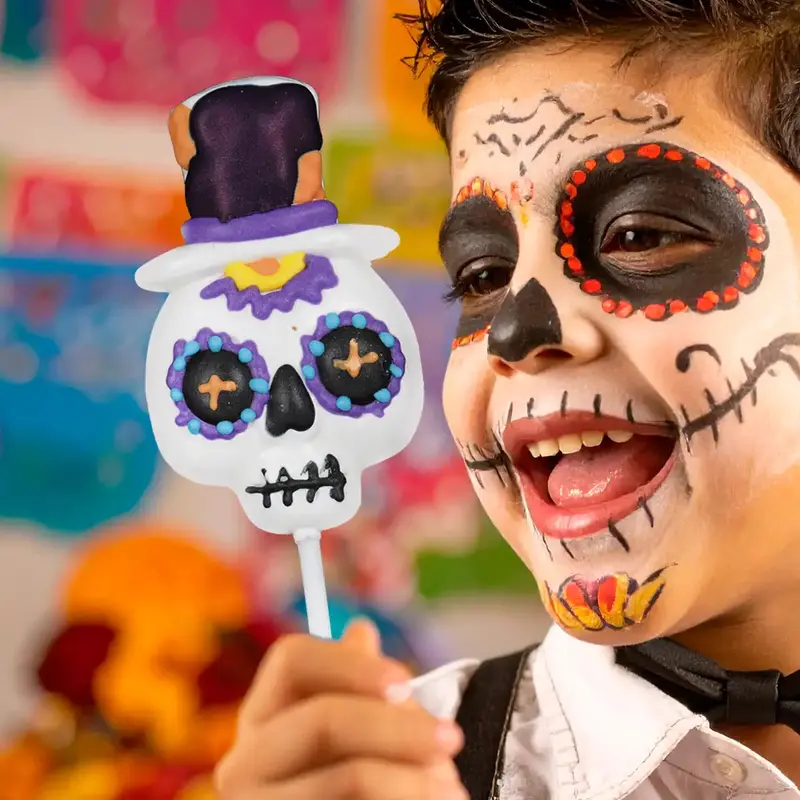 Catrín, Paleta De Caramelo, Halloween 1