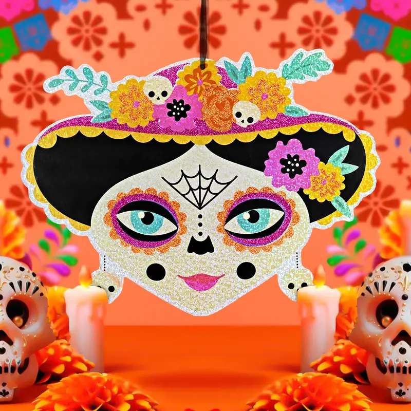 Catrina, Mdf, Decoración Brillante 1