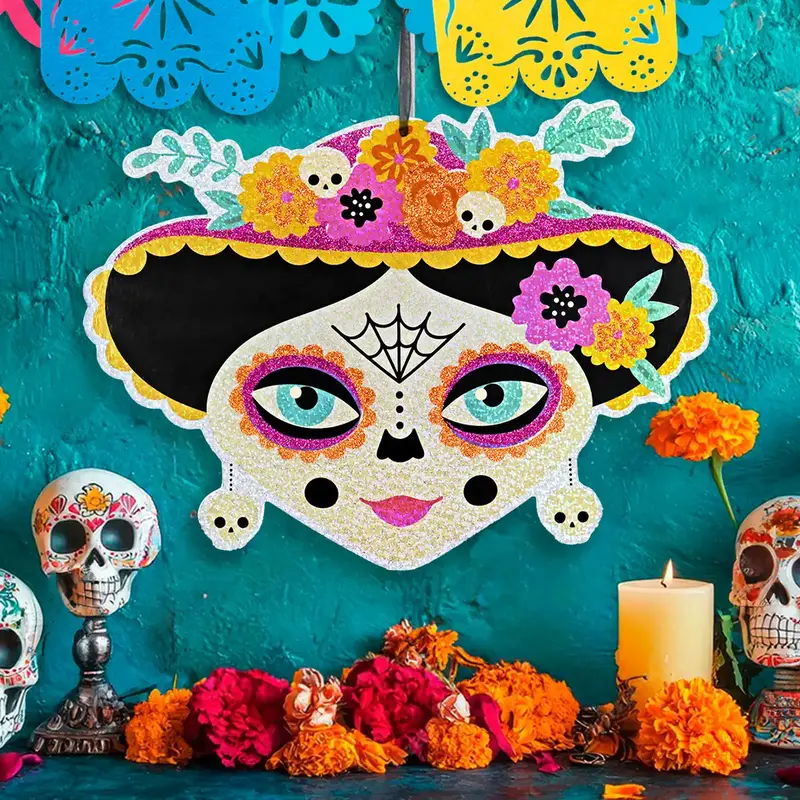 Catrina, Mdf, Decoración Brillante 2