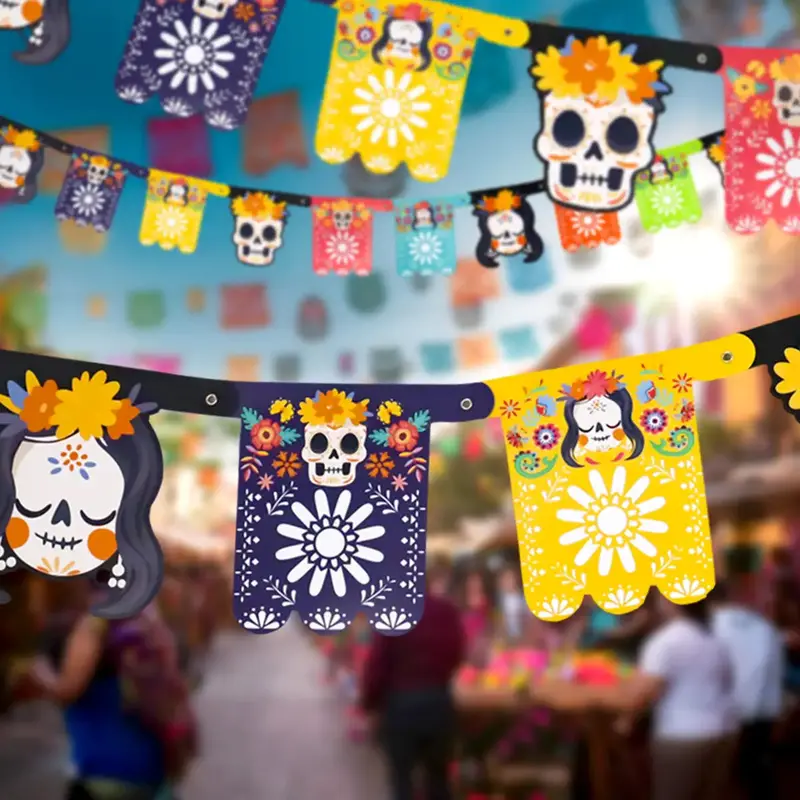 Catrinas, Banner, Diseño De Día De Muertos 1