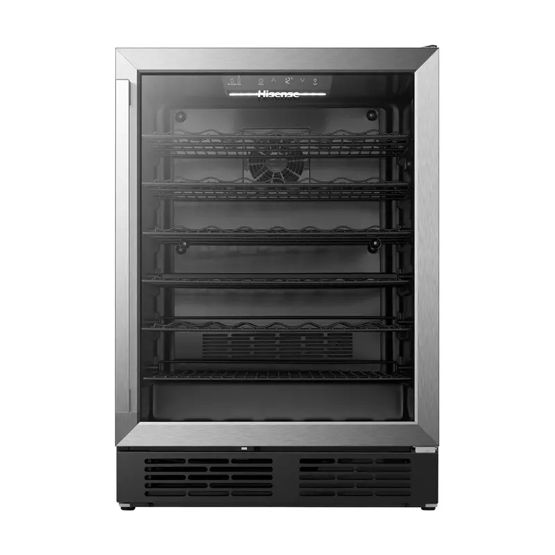 Cava Enfriador De Vinos Hisense 5.4 Pies Cúbicos Negro Hws054b1asd 1