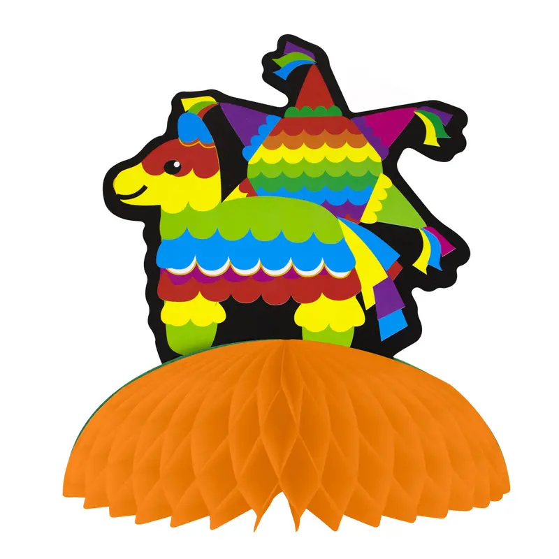 Centro De Mesa Con Diseño De Piñata Para Fiestas Patrias 2