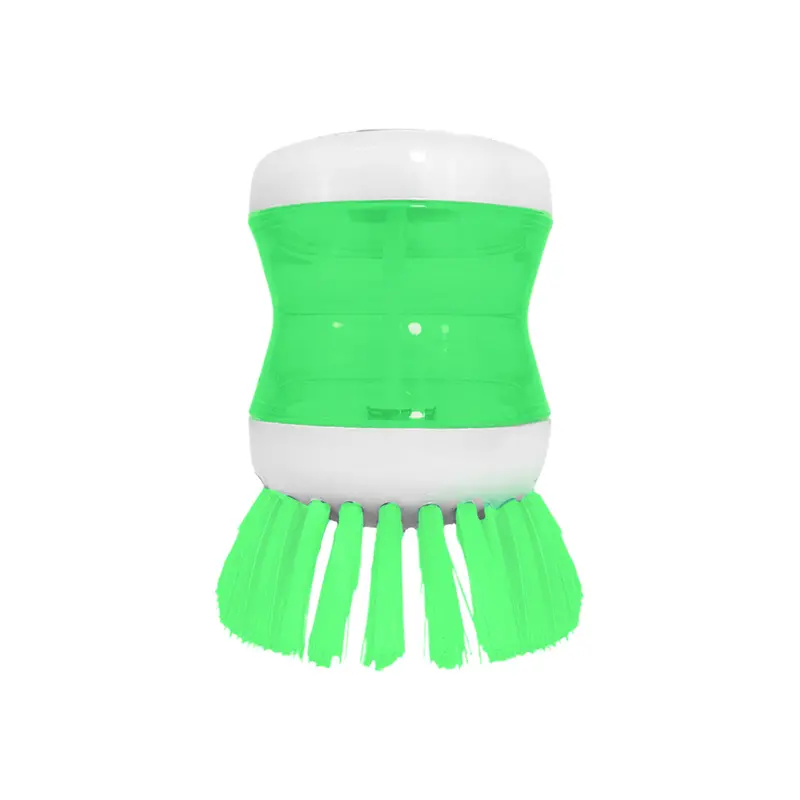 Cepillo Con Dispensador De Jabón, Color Verde 2