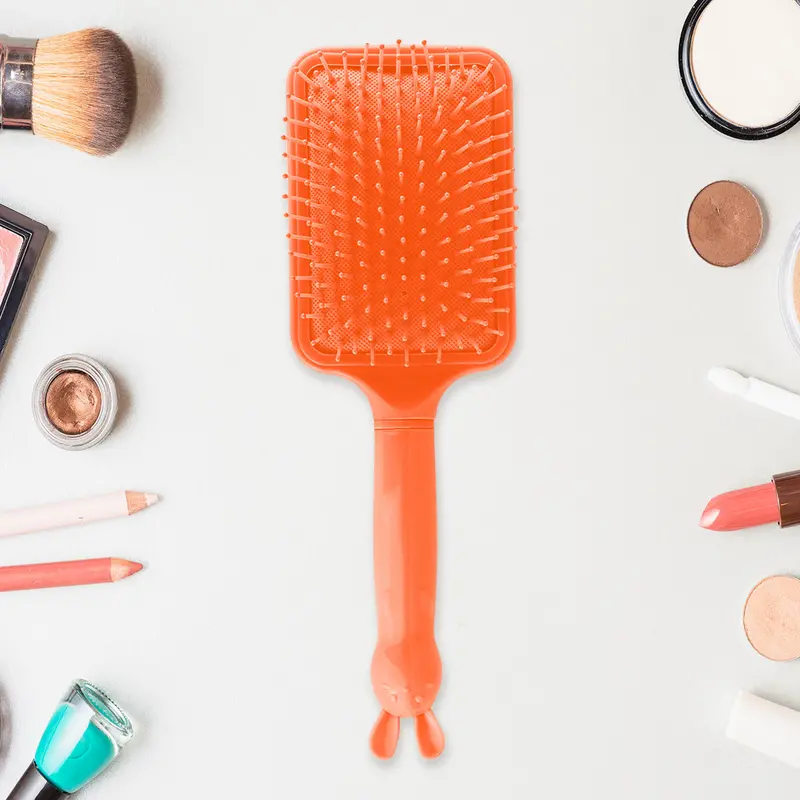 Cepillo Cuadrado Para Mujer, Color Naranja 2