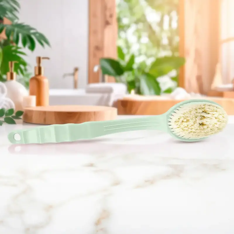 Cepillo De Baño Para Espalda, Color Verde 1