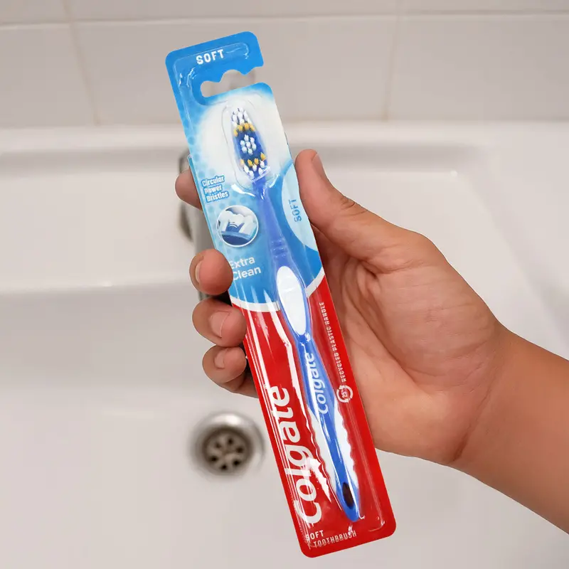 Cepillo De Dientes Colgate, Color Azul 1