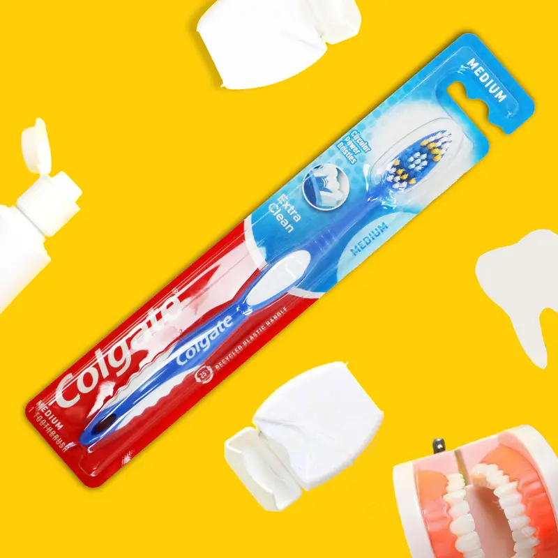 Cepillo De Dientes Colgate, Color Azul Rey 1
