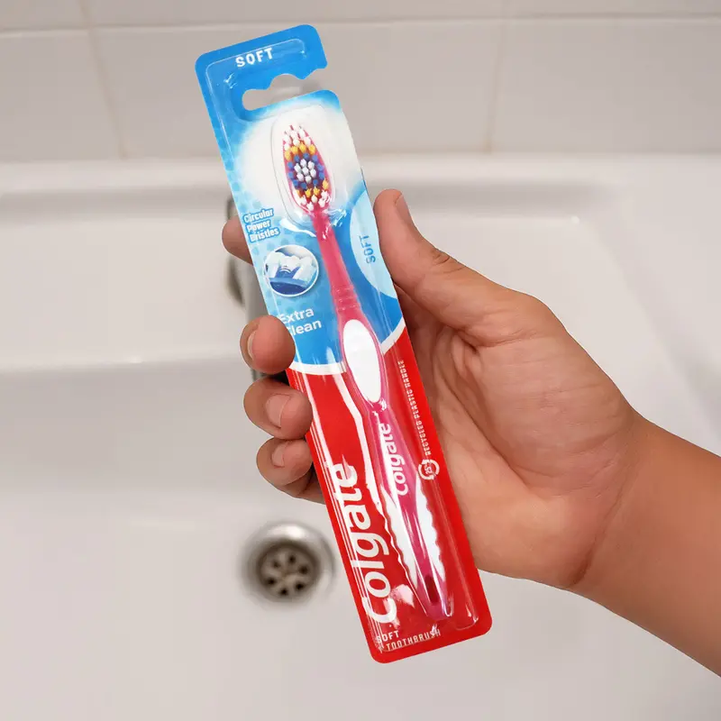 Cepillo De Dientes Colgate, Color Fucsia 1