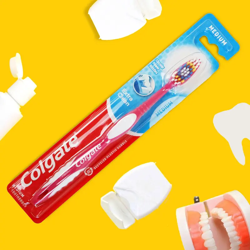 Cepillo De Dientes Colgate, Color Rosa 1