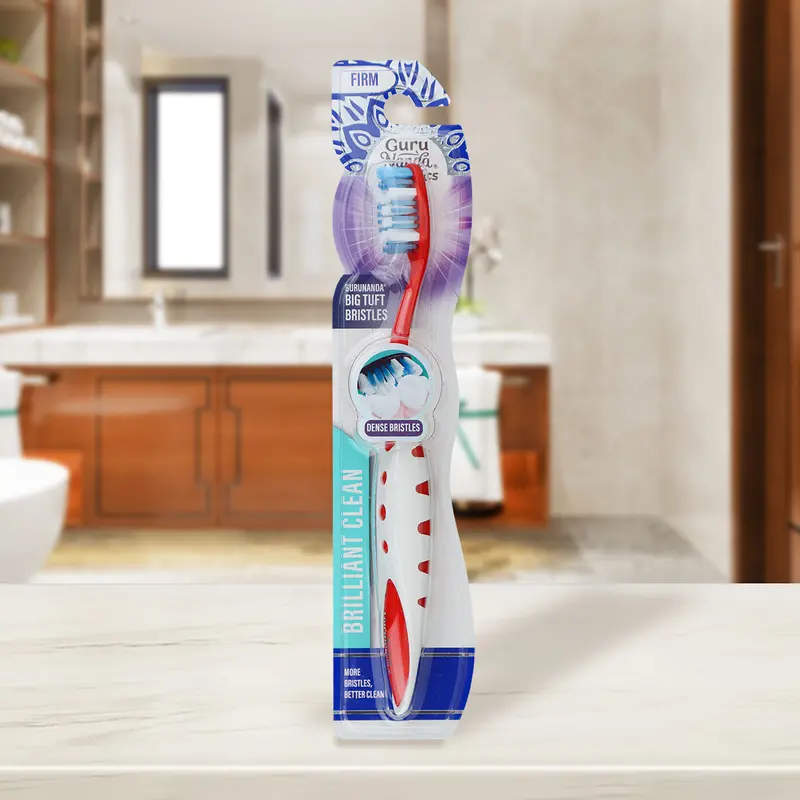Cepillo Dental Con Mango Ergonómico, Gurunanda 3