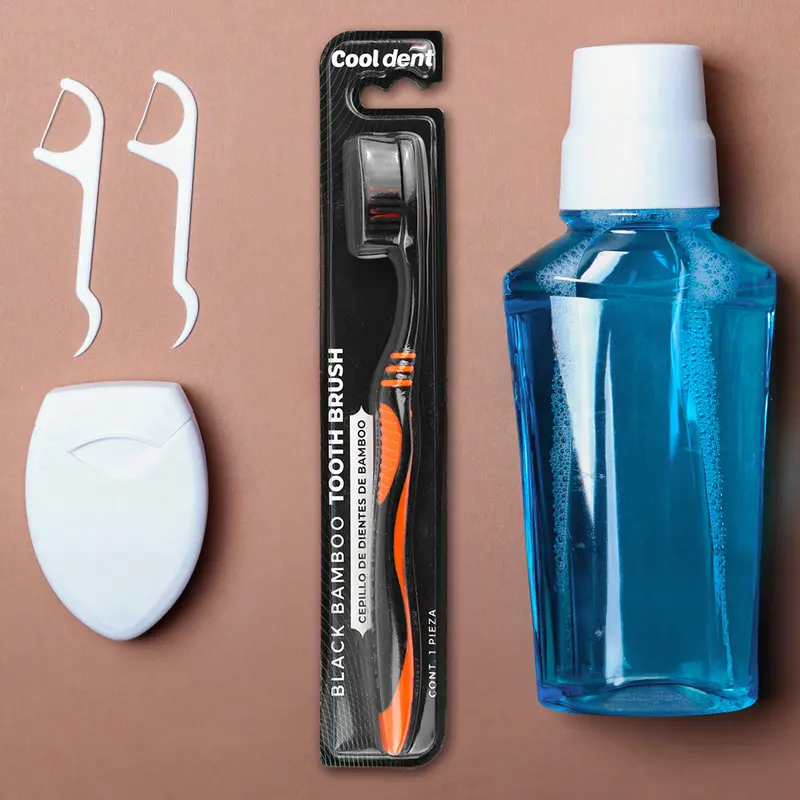 Cepillo Dental Cool Dent, Color Naranja 1