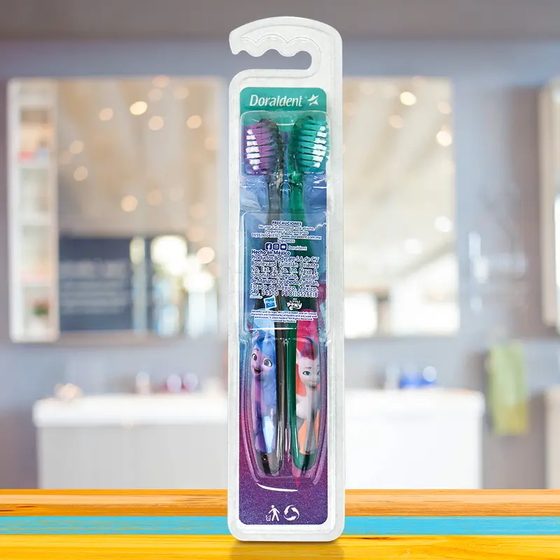 Cepillo Dental Doraldent My Little Ponny Textura Suave 2 Pzas 1