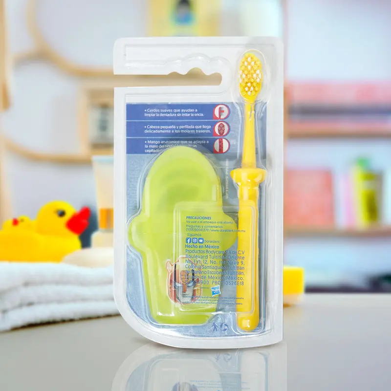 Cepillo Dental Infantil Con Estuche Transformers, Color Amarillo 1
