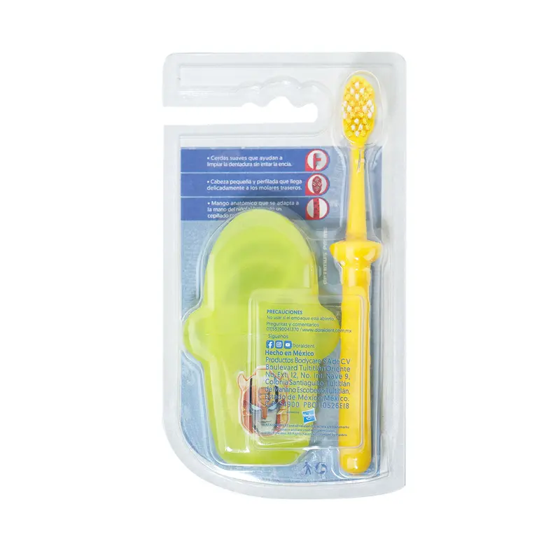 Cepillo Dental Infantil Con Estuche Transformers, Color Amarillo 2